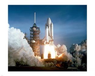 Space Shuttle Columbia launching | Obraz na stenu