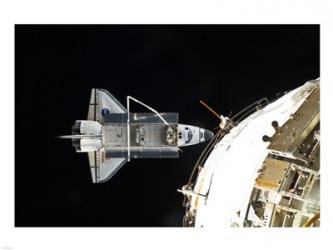STS132 Atlantis undocking | Obraz na stenu