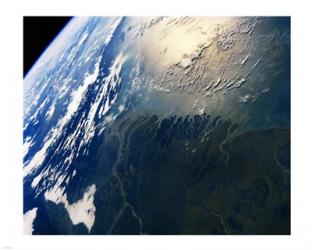 View of earth from atlantis | Obraz na stenu