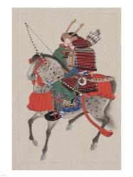 Samurai Riding a Horse | Obraz na stenu