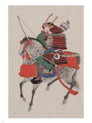 Samurai Riding a Horse | Obraz na stenu