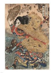 Kinhyoshi yorin, Hero of the Suikoden | Obraz na stenu