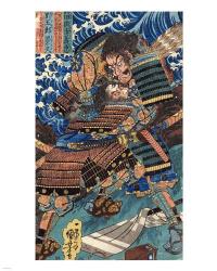 Kuniyoshi Utagawa, Suikoden Design The Struggle | Obraz na stenu