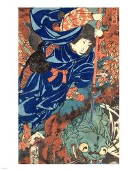 Kuniyoshi Utagawa, Suikoden Series | Obraz na stenu