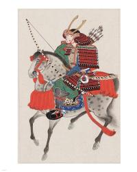 Samurai on horseback | Obraz na stenu