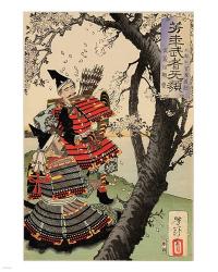 Yoshitsune with Benkei | Obraz na stenu