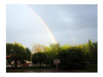 Double Rainbow, Poland | Obraz na stenu