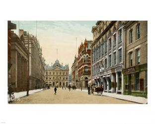 Postcard of Toronto street and post office, Toronto, Canada | Obraz na stenu