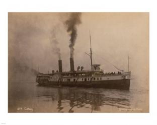 Steamer Cibola - launched in 1887 | Obraz na stenu