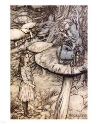 Alice in Wonderland, Advice from a Caterpillar | Obraz na stenu
