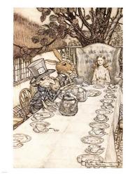 Alice in Wonderland A Mad Tea Party | Obraz na stenu