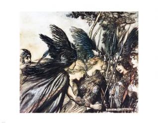 Rhinegold and the Valkyries | Obraz na stenu
