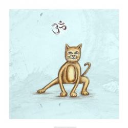 Yoga Cat I | Obraz na stenu