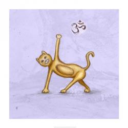 Yoga Cat II | Obraz na stenu