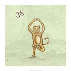 Yoga Cat III | Obraz na stenu