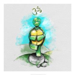 Yoga Turtle II | Obraz na stenu