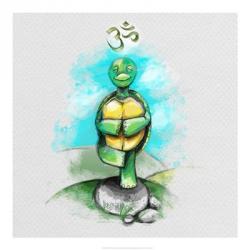 Yoga Turtle II | Obraz na stenu