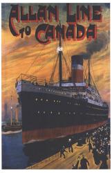 Allan Line To Canada | Obraz na stenu