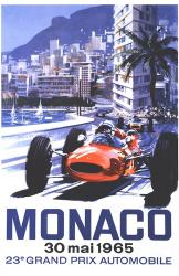 Grand Prix Monaco 30 Mai 1965 | Obraz na stenu