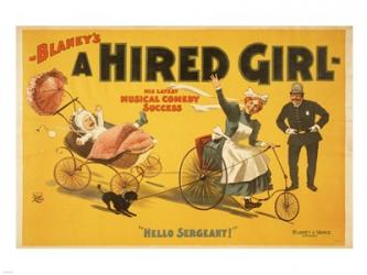 A Hired Girl | Obraz na stenu