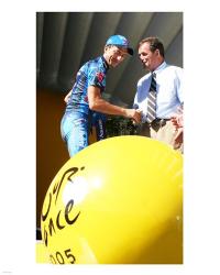 Marcos Serrano, Bernard Hinault, Tour de Francia 2005 | Obraz na stenu