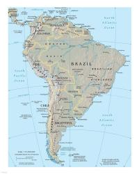 South America | Obraz na stenu