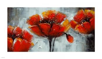 Abstract Poppies | Obraz na stenu