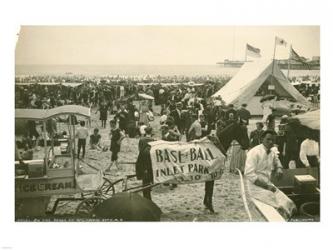 On the Beach at Atlantic City, NJ | Obraz na stenu