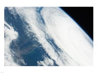 2011 Hurricane Katia off the Northeastern US from space | Obraz na stenu