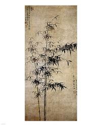 Wang Fu-Ink Bamboo | Obraz na stenu