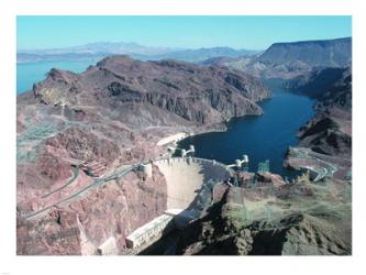 Hoover Dam aerial view | Obraz na stenu