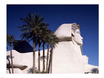 Dramatic Sphynx at the Luxor Hotel Casino in Las Vegas Excalibur Hotel Turets, Las Vegas, Nevada | Obraz na stenu