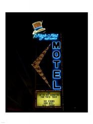 High Hat historic motel, Las Vegas, Nevada | Obraz na stenu