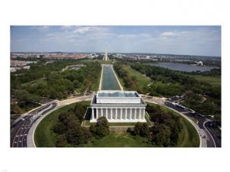 Ariel view of the Lincoln Memorial | Obraz na stenu