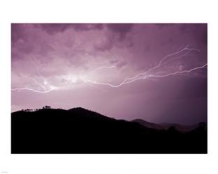 Cloud to cloud lightning strike | Obraz na stenu