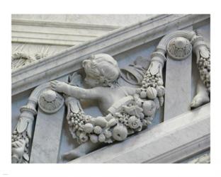 Library of congress architecture detail | Obraz na stenu