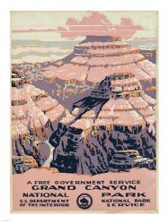 Grand Canyon National Park, a free government service | Obraz na stenu