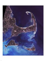 Cape Cod - from space | Obraz na stenu