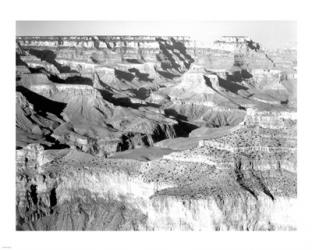 Grand Canyon National Park canyon with ravine winding | Obraz na stenu