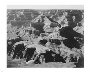 View of rock formations, Grand Canyon National Park,  Arizona, 1933 | Obraz na stenu