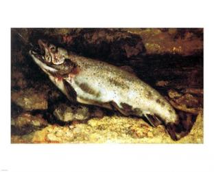 Gustave Courbet - The Trout | Obraz na stenu
