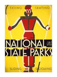 National and state parks, skiing, skating, sliding, sleighing | Obraz na stenu