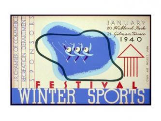 Winter sports festival, Jr. Chamber of Commerce | Obraz na stenu
