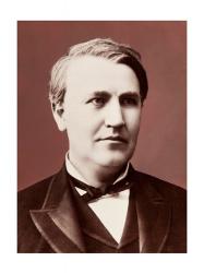Thomas Edison c1882 | Obraz na stenu