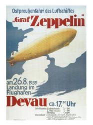 Zeppelin in Devau 1939 | Obraz na stenu