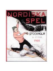 Nordiska spel affisch 1901 | Obraz na stenu