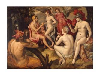 Frans Floris - The Judgment of Paris - Aphrodite | Obraz na stenu