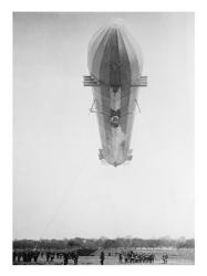 Blimp, Zeppelin, In Flight | Obraz na stenu
