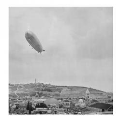 Graf Zeppelin Over Jerusalem | Obraz na stenu