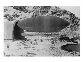 Blimp-Wellman Air Ship, Spitzbergen | Obraz na stenu